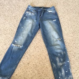 Highrise girlfriend jeans